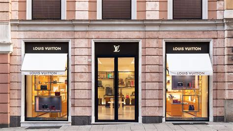 Louis Vuitton Genova Store in Genova, Italy .